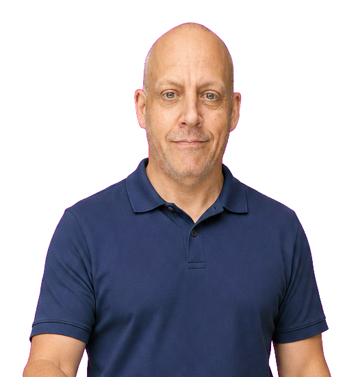 Aaron — the real human behind Hey Aaron, ready to come meet you